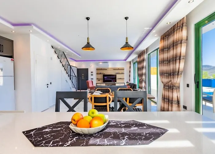 Saribelen 2 Bedroom Secluded With Private Pool Hot Tub Villa Kalkan