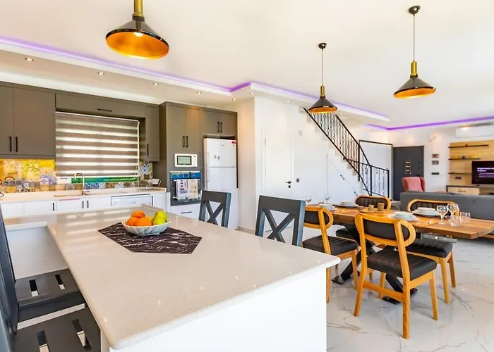 Saribelen 2 Bedroom Secluded With Private Pool Hot Tub * Kalkan
