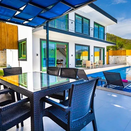 Saribelen 2 Bedroom Secluded With Private Pool Hot Tub Villa Kalkan