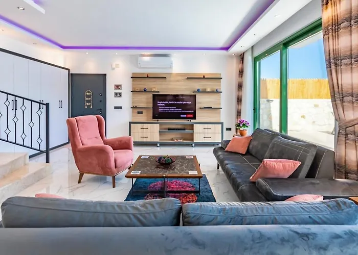 Saribelen 2 Bedroom Secluded With Private Pool Hot Tub Kalkan